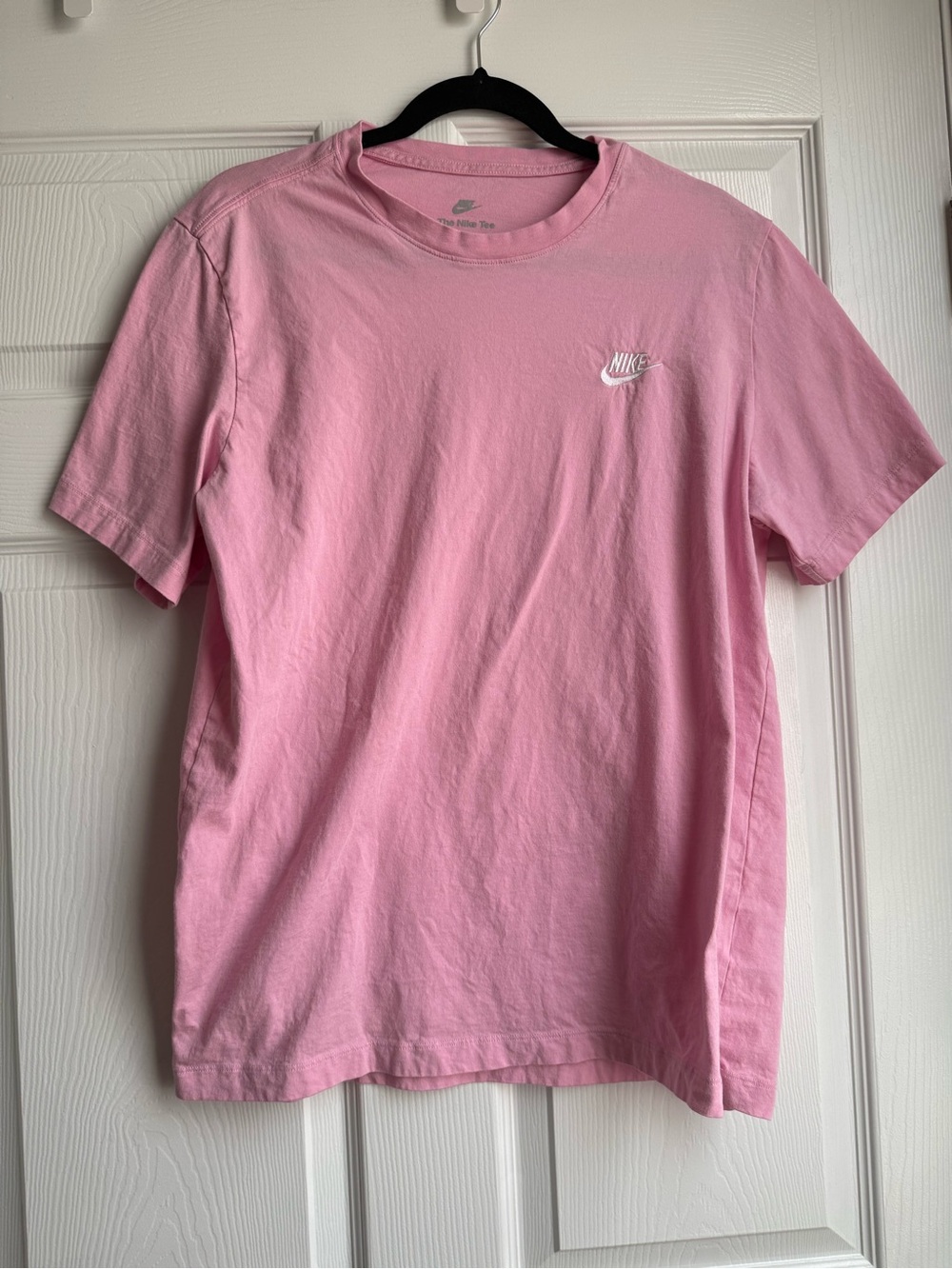 Nike Men’s Pink Short Sleeve Logo T-Shirt